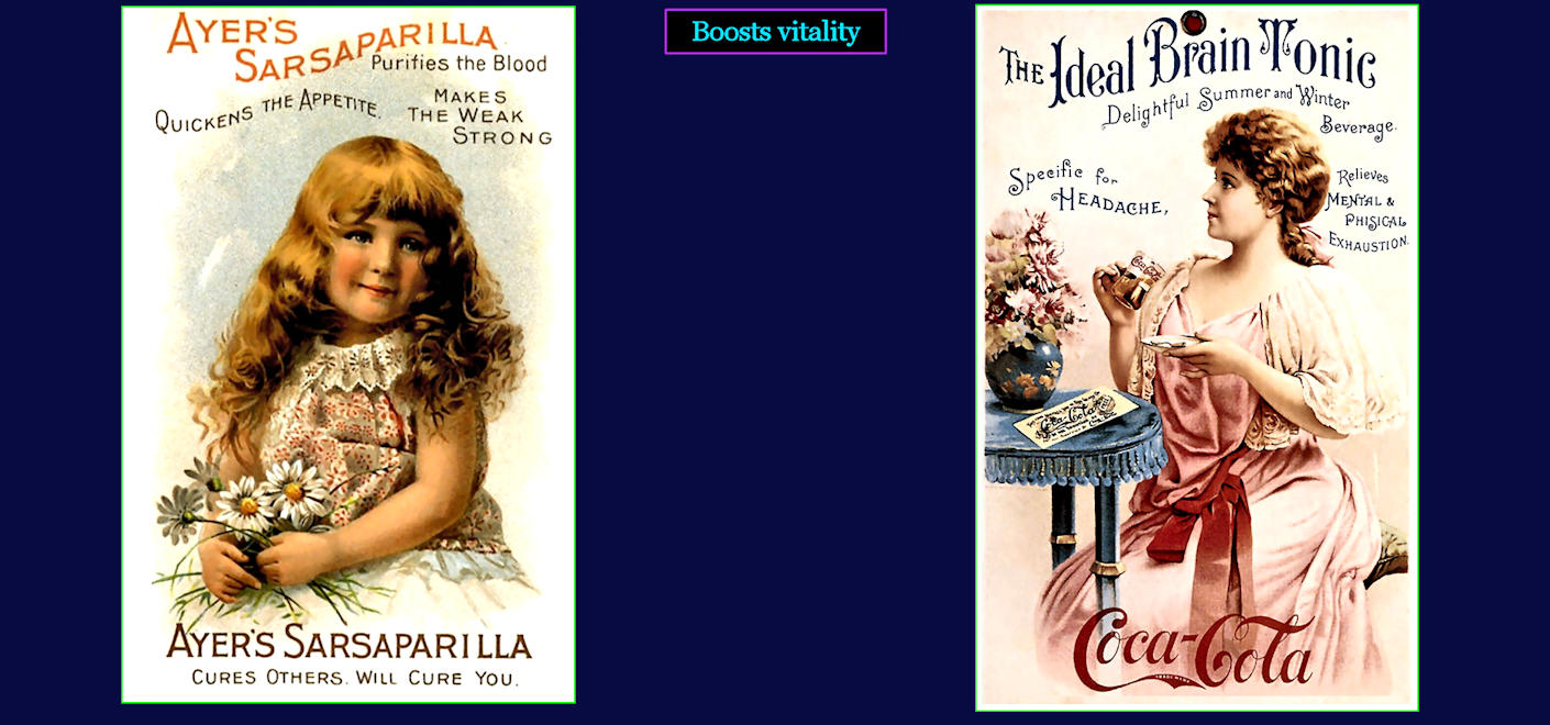 Vitality Ads, 1890